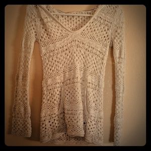 Roxy Crochet sweater